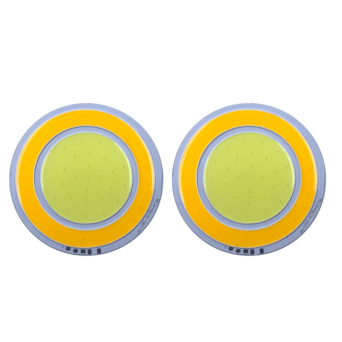 

2pcs/Set DC 12V Round LED Chip Dimmable 8W COB Chip DC Round 82x82mm Dimmable White Warm White LED Light