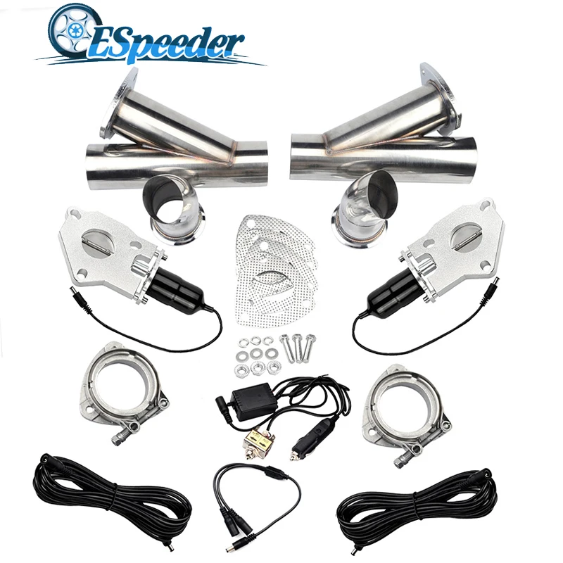 Buy ESPEEDER 2.25 Inch Exhaust Cutout Stainless Steel