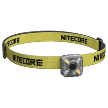 NITECORE NU05 комплект 35 люмен белый/красный светильник Высокая производительность 4x светодиодный светильник вес USB Перезаряжаемый наружный налобный фонарь mate