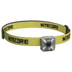 2018 новый NITECORE NU05 комплект 35 люмен белый/красный свет Высокая производительность 4xleds легкий USB Перезаряжаемые налобный фонарь Коврики