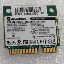 SSEA Новая беспроводная карта для Broadcom Bcm94313HMGB AW-NB047H BCM4313 Половина мини Pci-e Wifi Bluetooth 4,0 сетевая карта