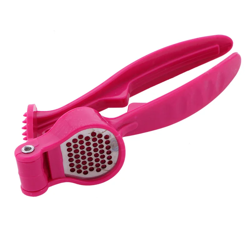 

1 Pcs Creative Plastic Manual Type Fruit Vegetable Garlic Ginger Mud Press Masher Ricer Crusher Household Kitchen Tool Device