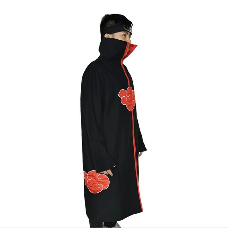 Косплей Аниме Акацуки/Учиха Итачи Хэллоуин костюм накидка|itachi cosplay|cloak capehalloween