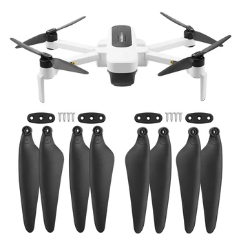 

For Hubsan H117S Zino RC Drone Quadcopter Spare Parts Quick Release Foldable Propeller Props Blades Set Four-axis Accessories