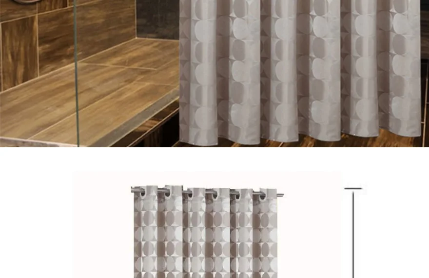 CLPAIZI-Bathroom-Decoration-Shower-Curtain-by,-Round-Circle-Pattern-Waterproof-and-Mildew-Resistant-Fabric-Bath-Curtains-D_02