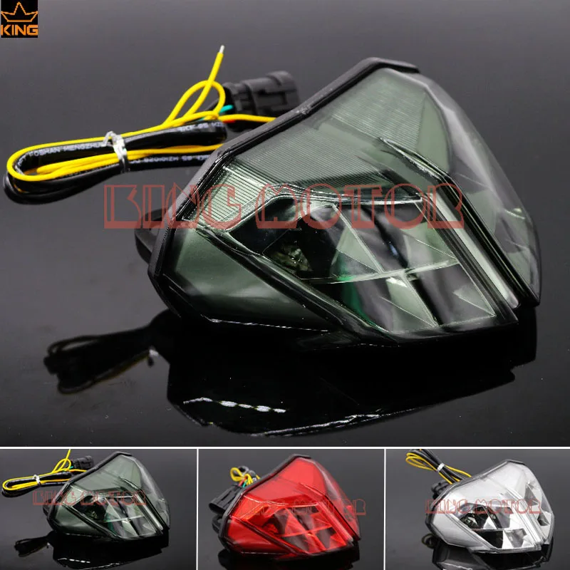 

For DUCATI Streetfighter 848 1100 2012-2014 Motorcycle Accessories Integrated LED Tail Light Turn signal Blinker Smoke