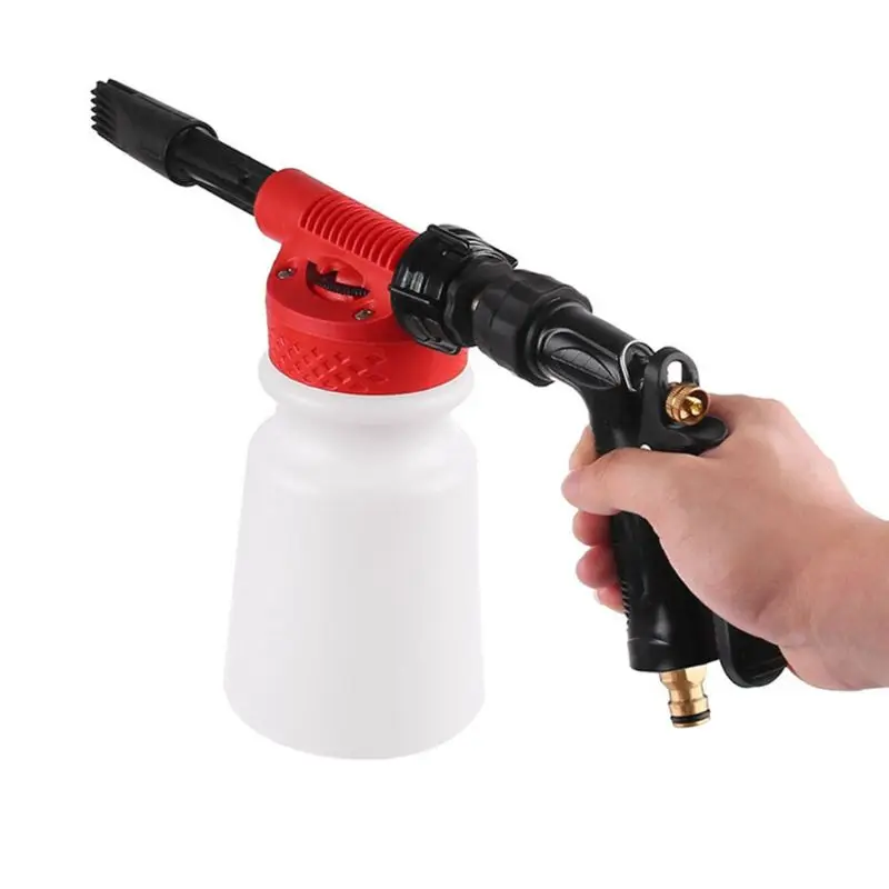 Car Washer High Pressure Snow Foamer Water Gun 900ml Car Cleaning Foam Gun Washing Gun