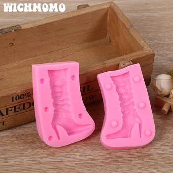 

New 1PCS 3D Heels Boots Charms Pendant Craft DIY UV Resin Liquid Silicone Molds for Earring Necklace Decorations Making Jewelry