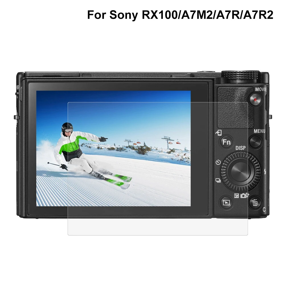 Для sony ILCE-9/A6500/A7M2 защита экрана закаленное покрытие Оптическое стекло HD lcd ультра-тонкая 9H защита для экрана камеры - Цвет: PU5510