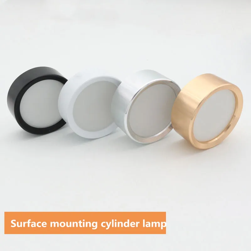 

Round Surface Mounted LED Downlights 5W 7W 9W 12W 18W Mounted Ceiling Lamps Spot Light 220V Down Light