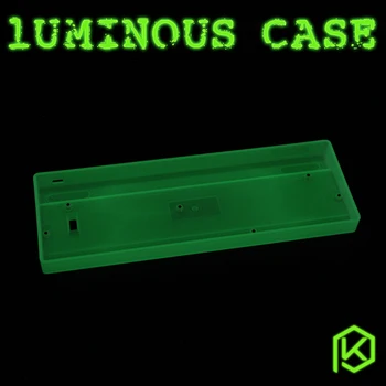 

gh60 luminous case clear case white/black case for xd60 xd64 poker poker2 poker3