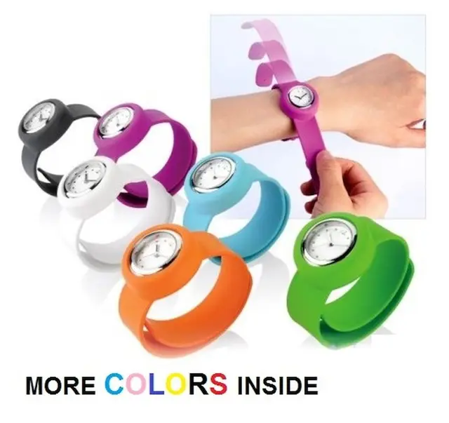 Silicone Slap On Watch boys Sport KIDS Wristwatch girls Small Silicone Fashion w Silicone Slap On Watch boys Sport KIDS Wristwatch girls Small Silicone Fashion w