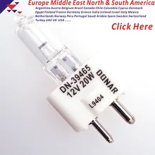 DONAR DN-39465 L9404 12 В 20 Вт ilt 12V20W галогенная лампа для гламура очарование MD4000 Mindray биохимический анализатор лампа