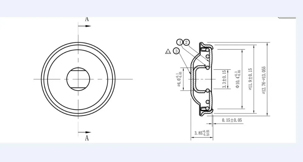 acessórios terminais Hardware carimbo eletrocardiógrafo botão de