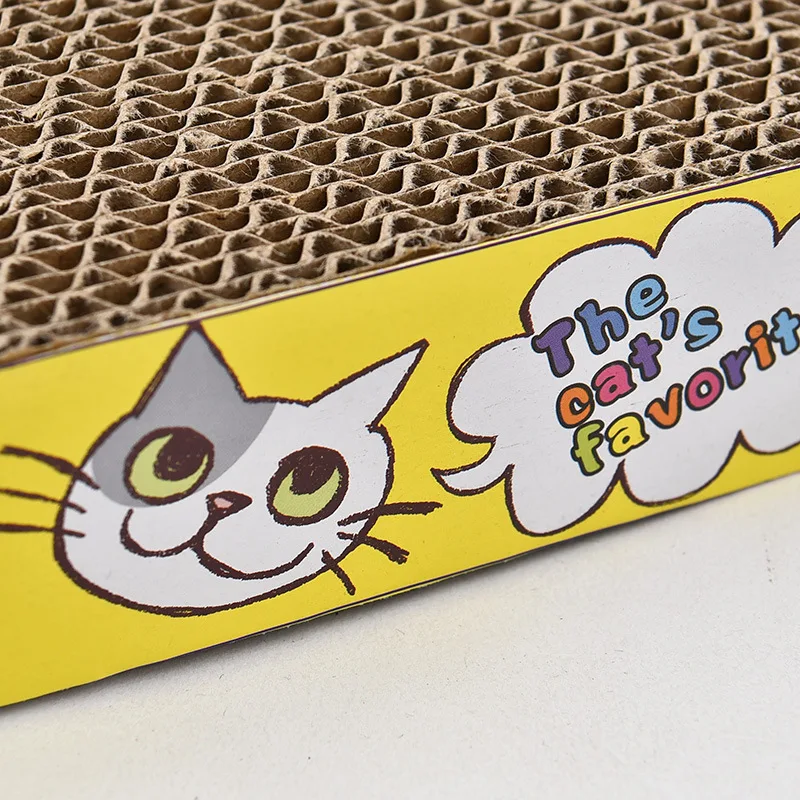 Гофрированные Бумага Кошачий коготь пластина Kitty игрушки можно настроить Scrath без