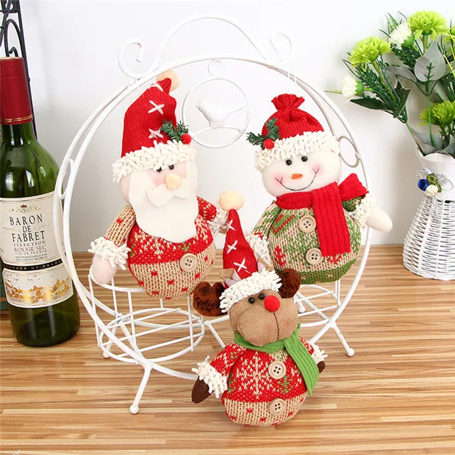 christmas ornaments gift santa claus snowman reindeer toy doll hang decorations wholesale free shipping 30ri27 - Wholesale Christmas Decorations christmas ornaments gift santa claus snowman reindeer toy doll hang decorations wholesale free shipping 30ri27 - Wholesale Christmas Decorations