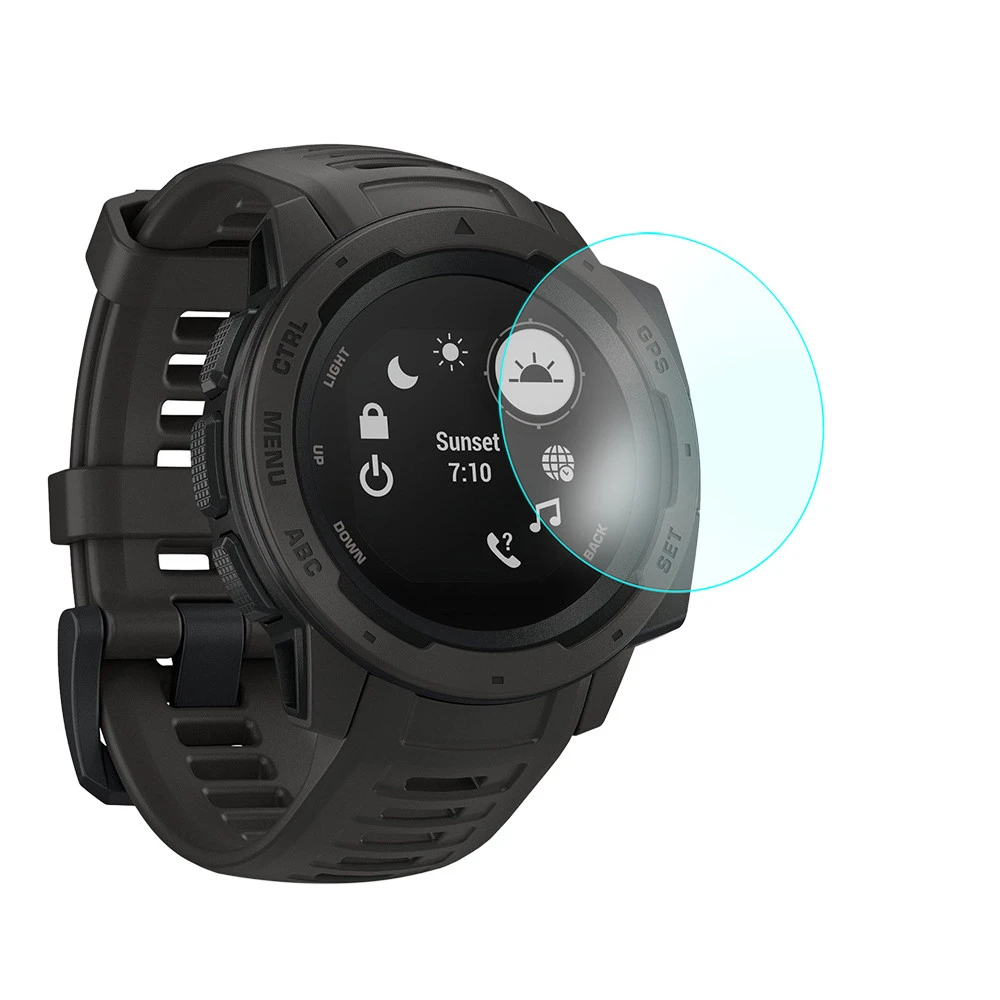 1 шт/2 шт полноэкранная Защитная пленка для Garmin Instinct Watch HD 9H 2.5D закаленное защитное стекло взрывозащищенное против царапин