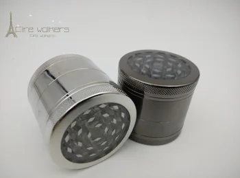 

Clearance Sales!New 1pc (dia 5.2cm) Scuttle Transparent Herb Grinder Tobacco Grinder Machine 3-layer For Smoking Pipe