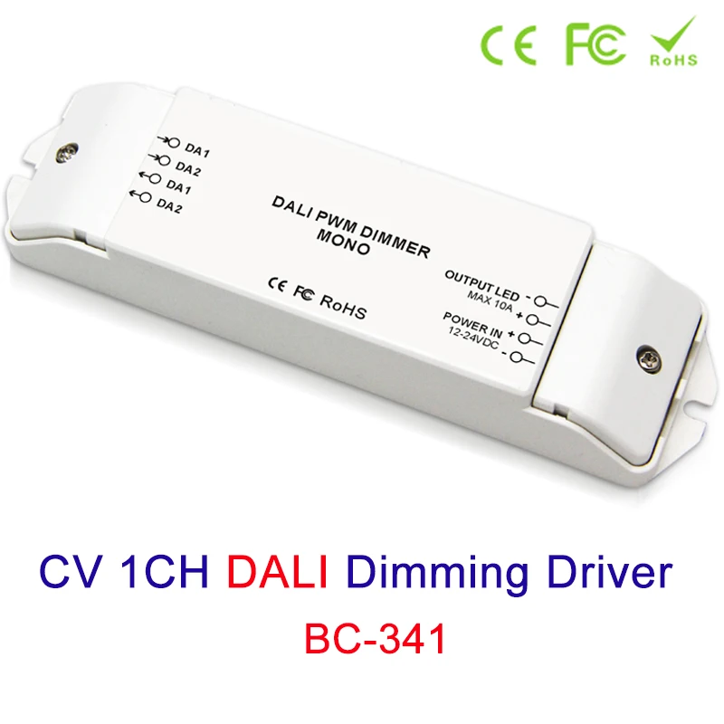 

CV 1CH DALI led lamp dimming Driver 12v 24v led strip dimmer Lighting Accessories Dimmers Controller Free Shipping