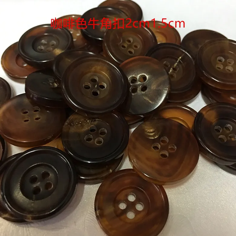 Free shipping 30pcs/lot Natural horn coffee buttons really brown horn buttons high-grade suit button trousers buttons Free shipping 30pcs/lot Natural horn coffee buttons really brown horn buttons high-grade suit button trousers buttons