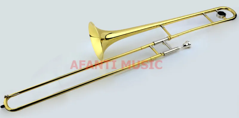 Afanti Tenor Falling Tune B Латунный корпус золотой лак тромбон(ATB-112