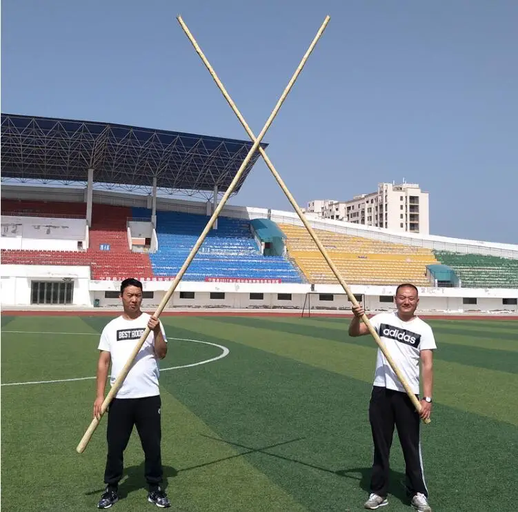 Wushu Waxwood Staff палочки Bai la Gun Tai Chi длинные эксклюзивные продажи|Боевые искусства| |