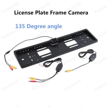 

Wireless Car Backup Licence Plate Frame camera 135 Degree angle Camera 656*492 pixels
