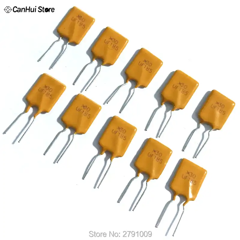 10PCS RUEF160 30V 1.6A DIP Resettable Fuse PPTC