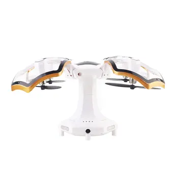 UAV Aircraft Drone Quadcopter 4 Channel 2.4GHz 6-Axis Gyro One Key Landing One Key Take Off Altitude Hold Durable