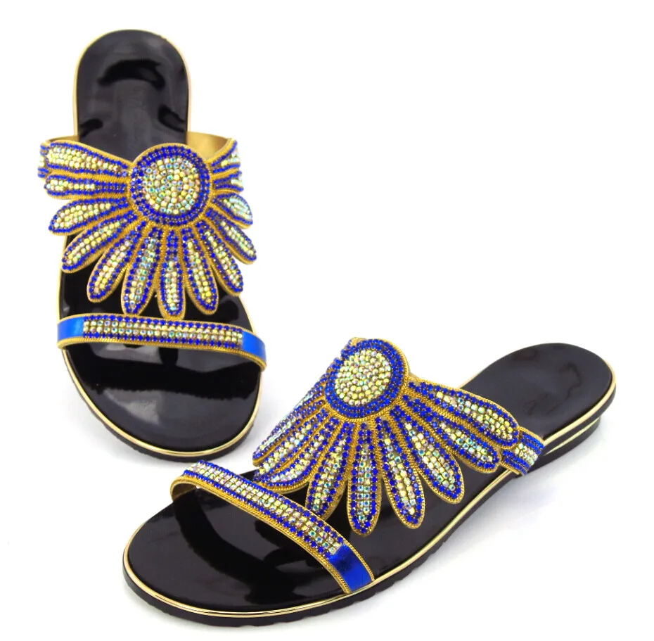 Doershow наивысшего качества Африканские босоножки для вечеринки, модный стиль Дамская обувь со стразами! dd1-53