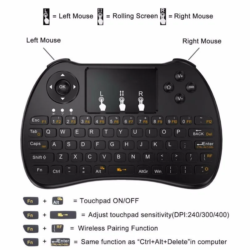 H9 keyboard without--5