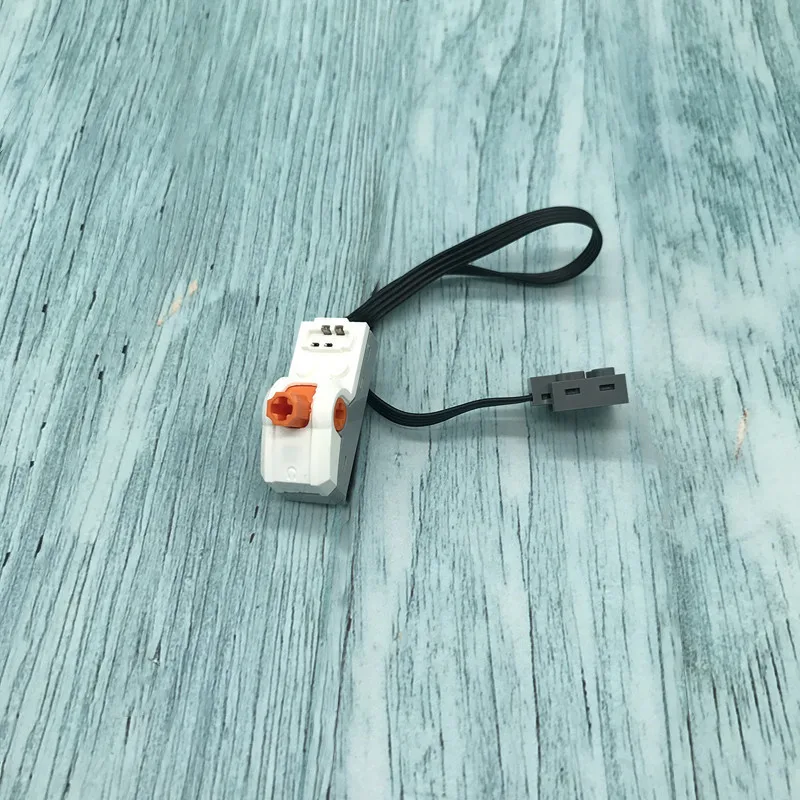 Technic Parts 8869 Electric Power Functions Pole Reverser/Polarity Switch with Black Lead Parts Toy Compatible with legoes 61929
