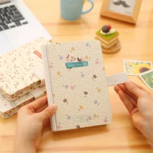 Корейский креативный магнитный блокнот, винтажный бумажный ежедневник, ежедневник, блокнот, канцелярские товары, школьные офисные принадлежности