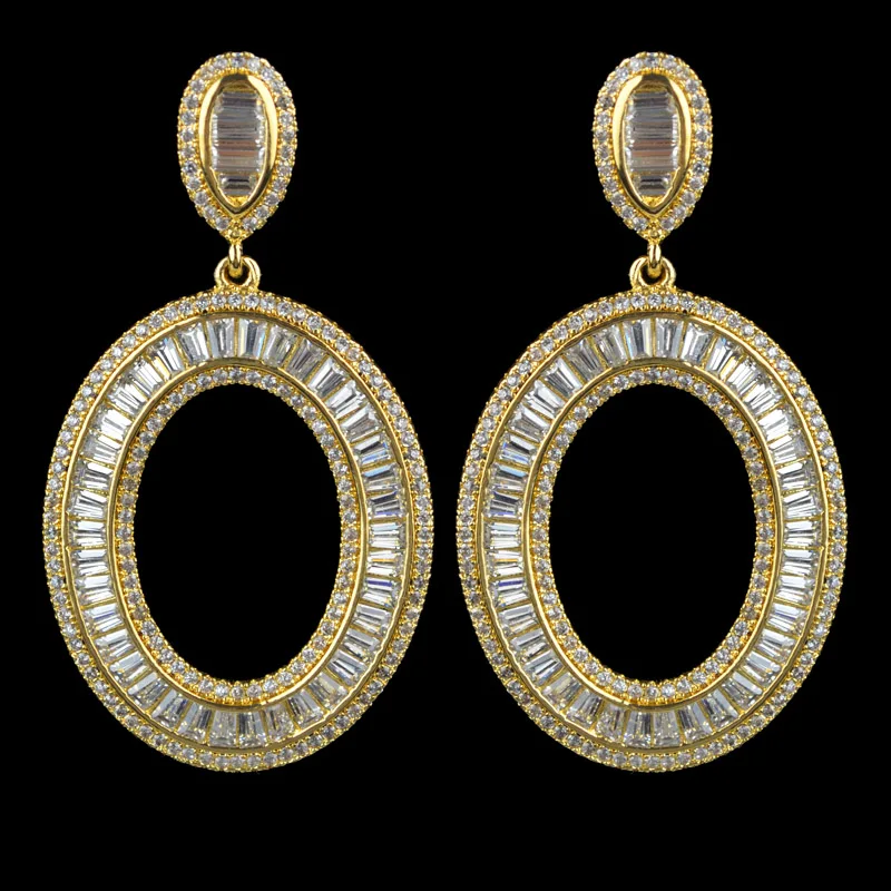 Orecchini A Perno Tondi In Zirconia Cubica AAA+ – 8 Mm – Regalo Per Donne E Ragazze In Confezione Elegante - 3