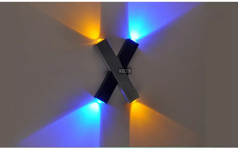 Direct Selling, X-Shaped Wall Lamps, LED Wall Lamp, Backdrop Lights, Aisle / Bedside Lamp, Patented Design Models night lamp for bedroom wall