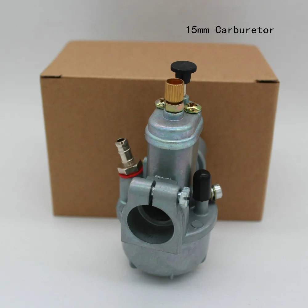 Acessórios da Motocicleta do Carburador Carb para Estoque Populares Ciclomotor Bing Puch Estilo Carb Maxi Esporte Luxe Newport Cobra E50 15mm 2 Cheap Carburador
