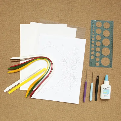 Маленькая олень бумага для квиллинга цветок бумажная живопись материалы пакет узор линии рисования бумага для рукоделия «сделай сам» художественная бумага рисование