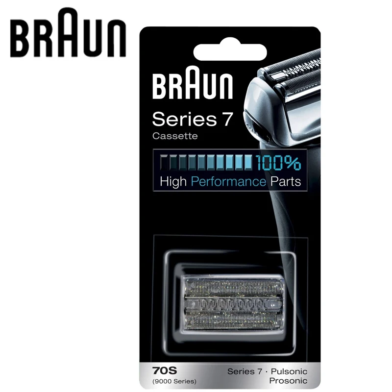 Сменные лезвия Braun 70S для электробритвы серии 7 (720 730 760cc 790cc 9595 9565 9781) |