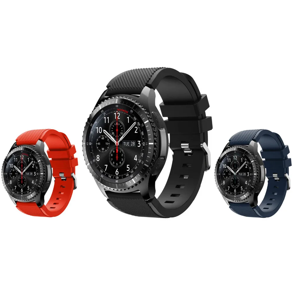 Sports Silicone Strap For Samsung Gear S3 Frontier/Classic