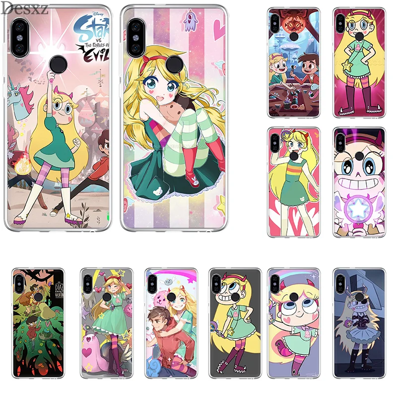 

Gerleek Star vs. The Forces Of Evil Hard Phone Case For Xiaomi Mi 5 6 8 9 9E 5S MAX 3 A1 A2 5X 6X A2 Lite F1 Mix 2S Cover