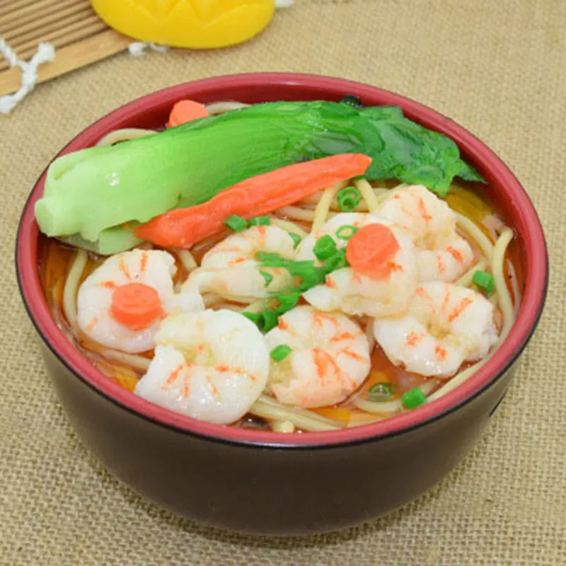 ПВХ моделирование Udon лапша ресторанная модель японские ручные продукты из лапши