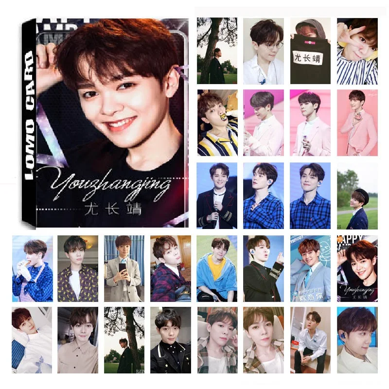 1 коробка 30 шт./компл. KPOP NINE PERCENT You одиночный альбом HD фото карта ПВХ самодельный LOMO
