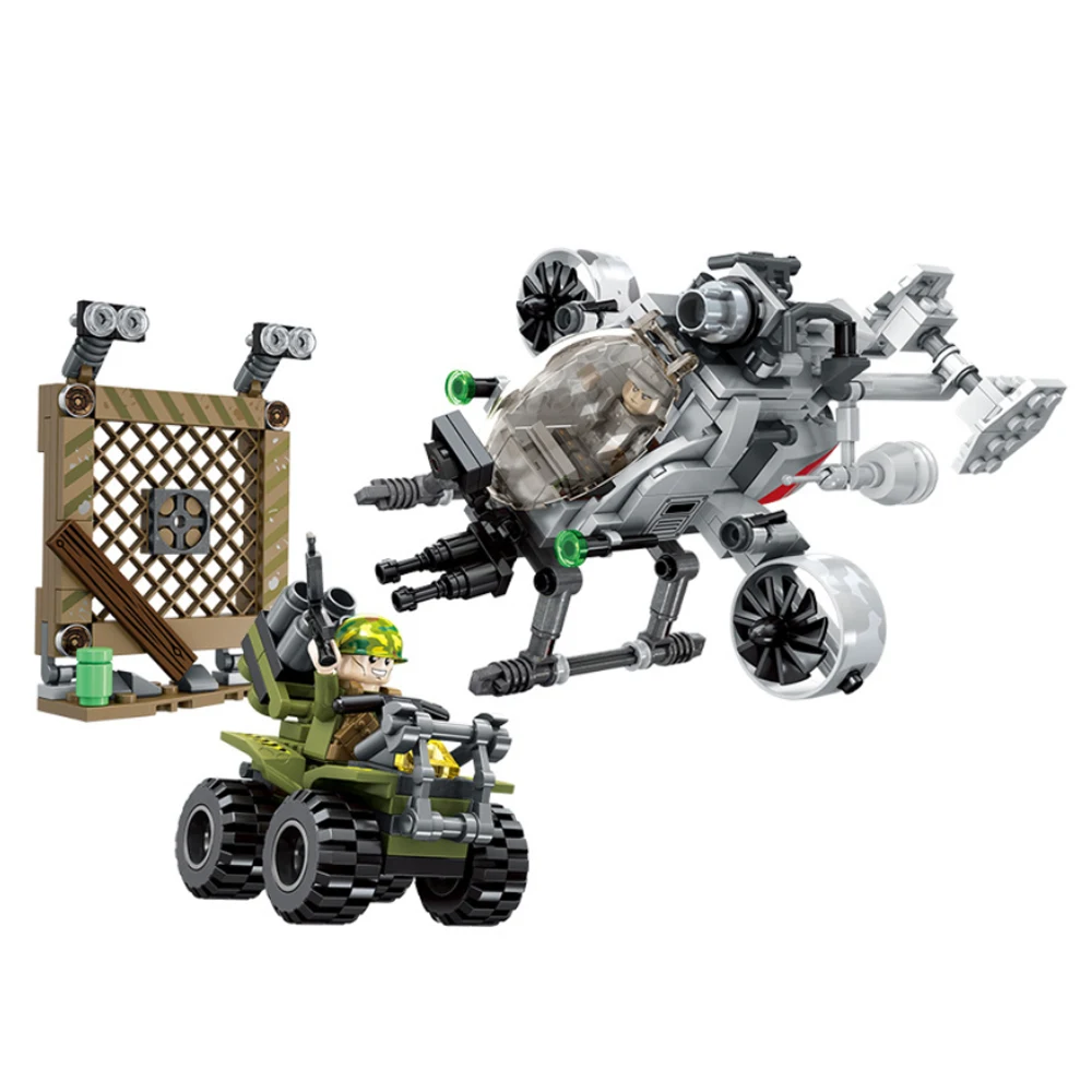 Military Building Block Toys Justice Action Series Children's Early Learning Brick | Игрушки и хобби