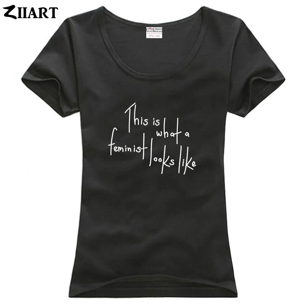 

This Is What Feminist Looks Like Feminism couple clothes girl woman female o-neck cotton short-sleeve T-shirt