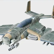3D бумажная модель истребителя в самолете "Warhawk" DIY игрушка