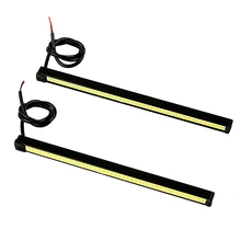 15.5cm LED Aluminum Housing COB Car DRL Super Bright Daytime Running lights Auto Accessories Driving Fog Lamps Car Styling