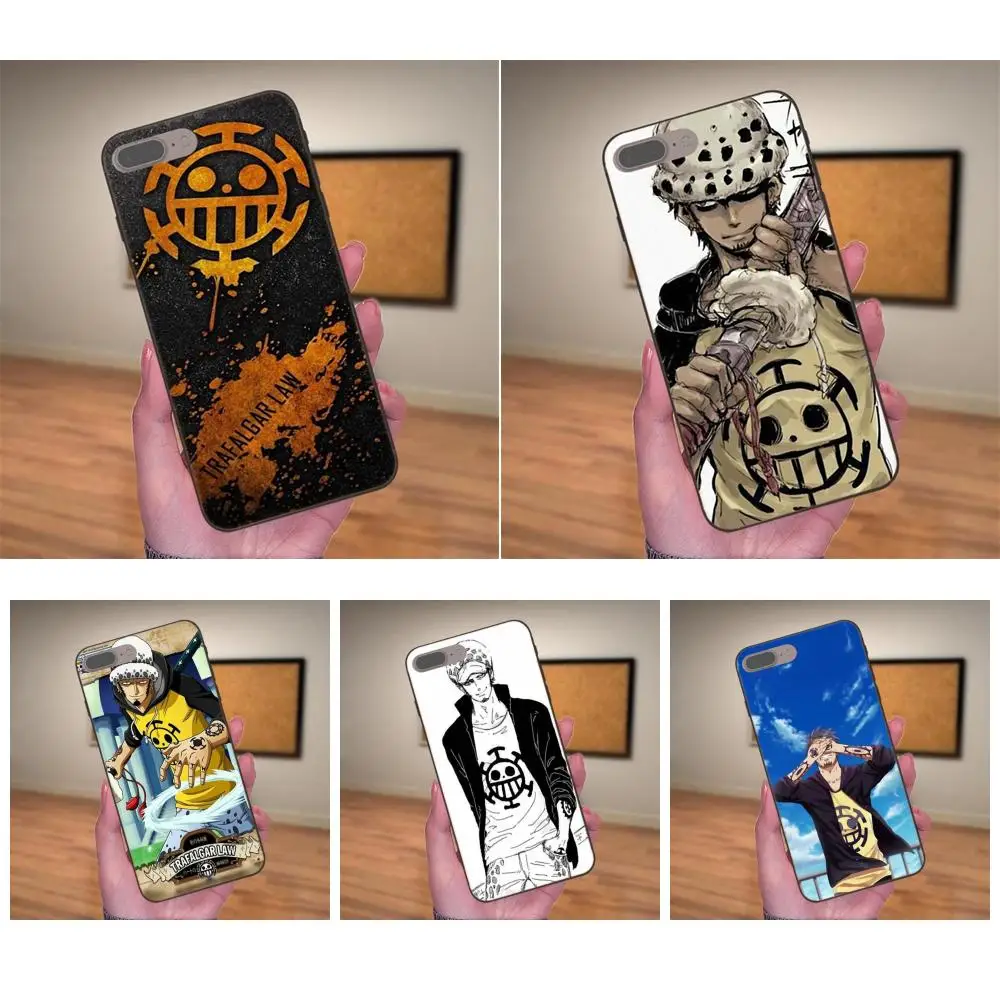 Чехол для телефона из ТПУ с пиратским логотипом Trafalgar Law Huawei Honor Enjoy Mate Note 6s 8 9 10 20 P20