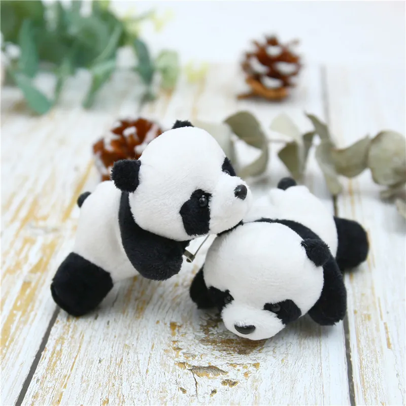 1Pcs Super Cute Panda bear brooch Panda pins Animal brooches Soft Plush Toy Accessories Love Panda Jewelry Kawaii gifts for girl