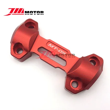 

New Style Motorcycle CNC Aluminum Alloy Handlebar Fixed Pressure Spot For YAMAHA MT-09 FZ-09 2014 2015 2016 Red Color