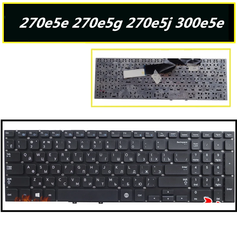  Laptop Keyboard For Samsung 300e5e 270e5e 275e5v 300e5v 275e5e 275e5j 270E5J Replacement Keybaord